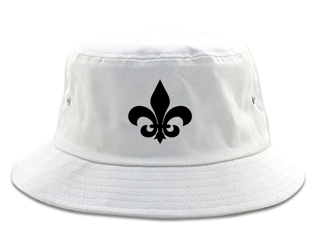 Fleur De Lis Chest Mens Bucket Hat