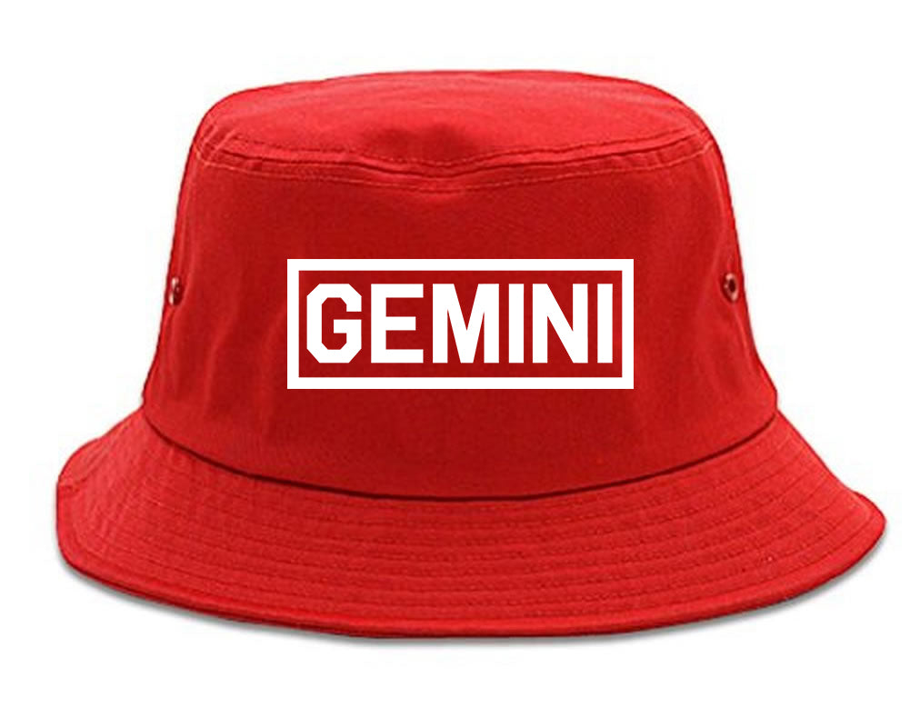 Gemini Horoscope Sign Mens Bucket Hat